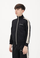 PALM ANGELS Felpa con zip nera per donna, ragazzi e bambini con logo PBBD002S26FAB001 110 PALM ANGELS 