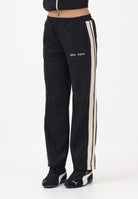 PALM ANGELS Pantalone sportivo nero per donna, ragazzi e bambini con logo PBCJ002S26FAB001 110 PALM ANGELS 