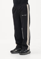 PALM ANGELS Pantalone sportivo nero per donna, ragazzi e bambini con logo PBCJ002S26FAB001 110 PALM ANGELS 