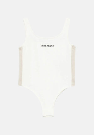 PALM ANGELS Body panna per donna, ragazze e bambine con logo PGBD00CS26FLE001 002 PALM ANGELS 