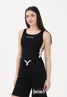 PALM ANGELS Body nero per donna, ragazze e bambine con logo PGBD00CS26FLE001 110 PALM ANGELS 