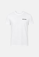 PALM ANGELS  T-shirt manica corta white- bianca da uomo con logo minimal sul petto. PLA1UMBTS01BI WH PALM ANGELS 
