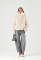 PATRIZIA PEPE Pelliccia FLUFFY panna da donna 2O0185E077 W452 PATRIZIA PEPE 
