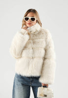 PATRIZIA PEPE Pelliccia FLUFFY panna da donna 2O0185E077 W452 PATRIZIA PEPE 