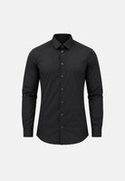 PATRIZIA PEPE Camicia a manica lunga nera da uomo 5C0055A01 K102 PATRIZIA PEPE 