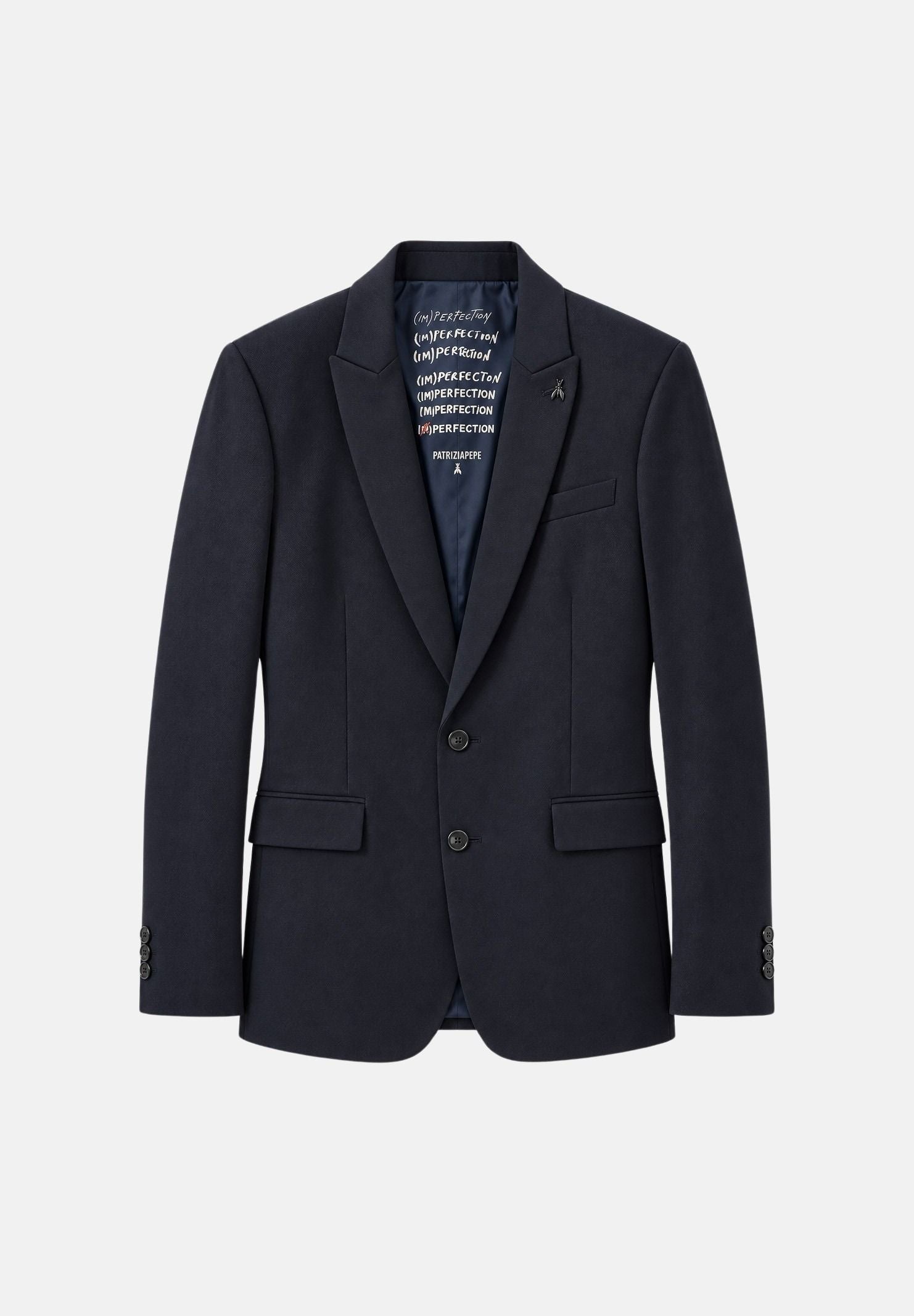 PATRIZIA PEPE Giacca blazer monopetto Royal Navy  da uomo 5S757RC0284 C166 PATRIZIA PEPE 
