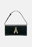 PATRIZIA PEPE Borsa a spalla Square Essential Fly nera da donna 8B0304L061 K103 PATRIZIA PEPE 