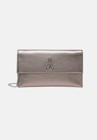 PATRIZIA PEPE Pochette Fly grigio metallizzato da donna CB5460L041 S765 PATRIZIA PEPE 