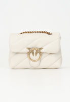 PINKO Borsa a tracolla Mini Love Bag Puff burro da donna 100039A0F2 Z14Q PINKO 