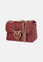 PINKO Borsa con tracolla LOVE BAG rosso antico da donna con catena e iconica fibbia metallica. 100039A1EX R59Q PINKO 