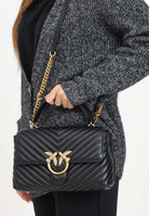 PINKO Borsa a mano Classic Love Bag Puff nera da donna 100043A0GK Z99Q PINKO 