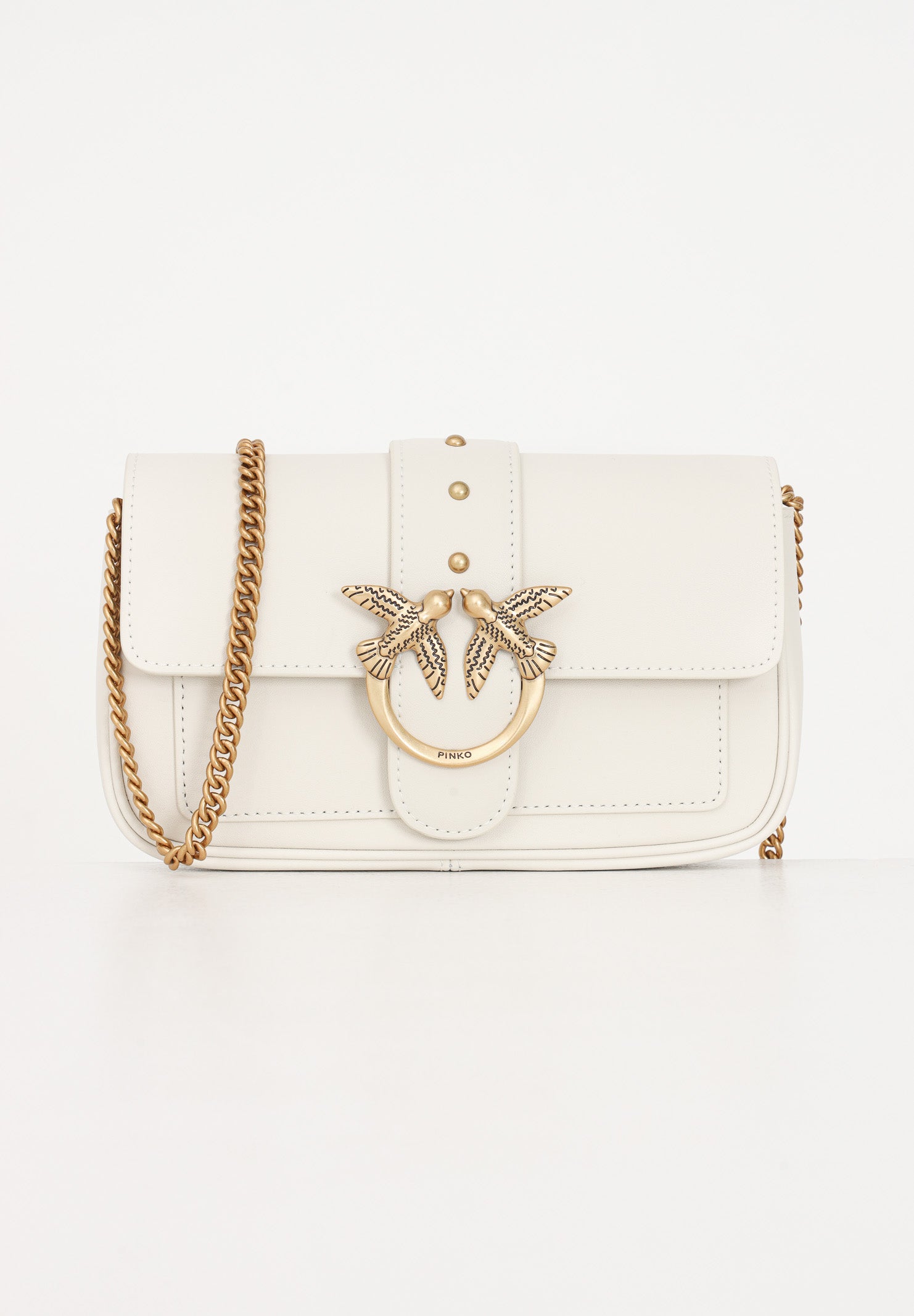 PINKO Borsa a tracolla Love Bag One panna da donna 100061A0F1 Z14Q PINKO 