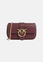 PINKO Borsa a tracolla POCKET LOVE BAG ONE SIMPLY color ribes-bordeaux  da donna 100061A0F1 WW5Q PINKO 