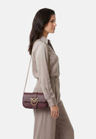 PINKO Borsa a tracolla POCKET LOVE BAG ONE SIMPLY color ribes-bordeaux  da donna 100061A0F1 WW5Q PINKO 