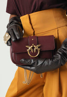 PINKO Borsa a tracolla POCKET LOVE BAG ONE SIMPLY color ribes-bordeaux  da donna 100061A0F1 WW5Q PINKO 