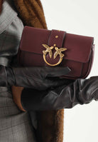 PINKO Borsa a tracolla POCKET LOVE BAG ONE SIMPLY color ribes-bordeaux  da donna 100061A0F1 WW5Q PINKO 