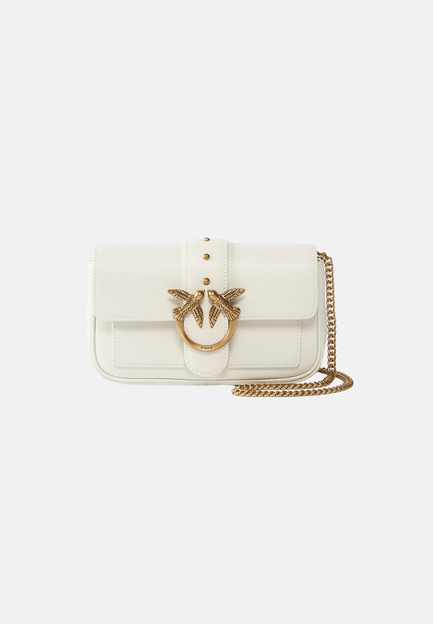 PINKO Borsa a tracolla LOVE BAG ONE panna da donna 100061A0F1 Z14Q PINKO 