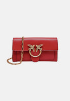 PINKO Borsa a tracolla MINI BAG rosso rio antique da donna con chiusura con patta 100062A0F1 R59Q PINKO 