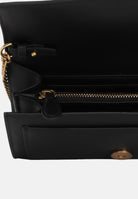 PINKO Borsa LOVE ONE WALLET C mini a tracolla Nero Antique Gold da donna 100062A0F1 Z99Q PINKO 