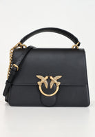 PINKO Borsa a mano  Love Bag Top Handle Light nera da donna  con finitura liscia 100066A0F1 Z99Q PINKO 