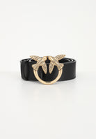 PINKO Cintura Love Birds nera da donna 100120A0F1 Z99Q PINKO 