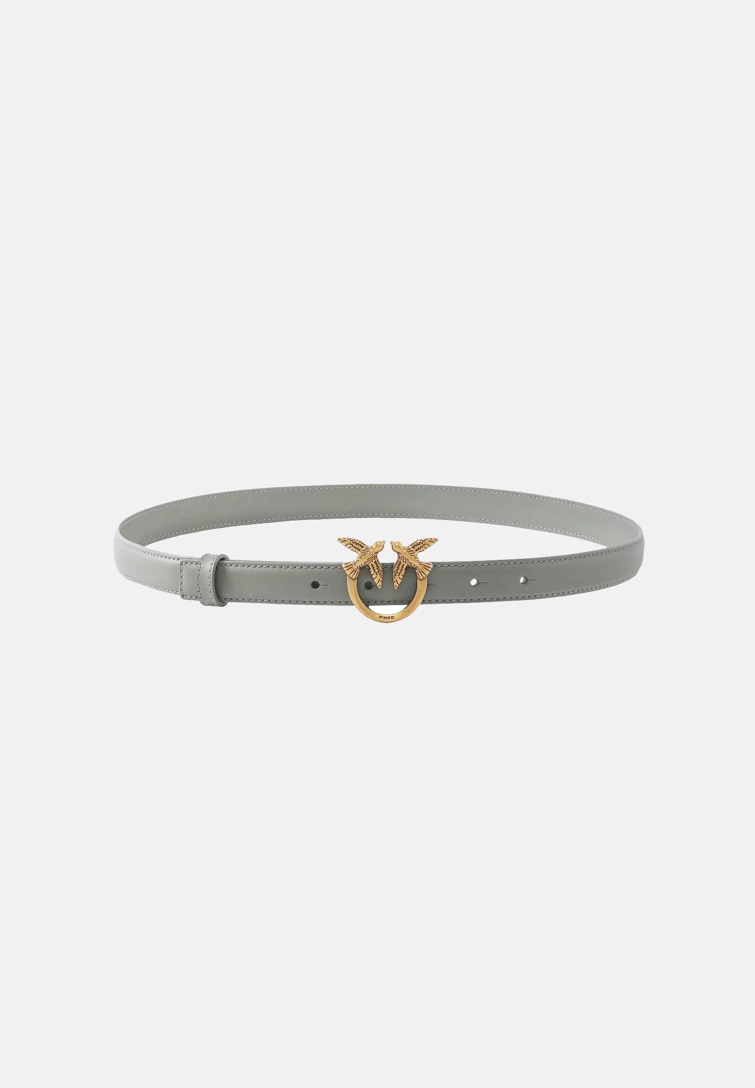 PINKO Cintura Love Birds grigio perla da donna 100125A0F1 K32Q PINKO 