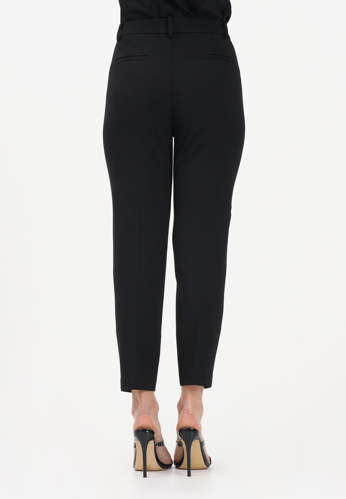 PINKO Pantaloni eleganti BELLO neri da donna 100155A36R Z99 PINKO 