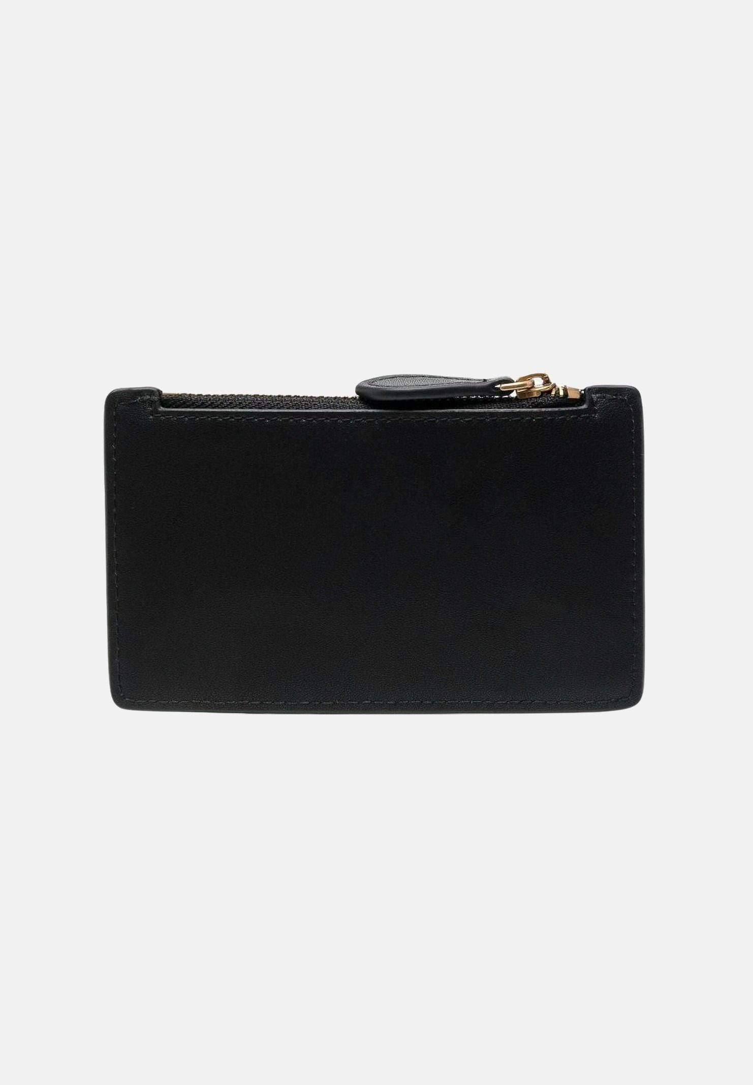 PINKO Porta carte AIRONE  in morbida pelle mano seta nero da donna con logo LOVE BIRD 100251A0F1 Z99Q PINKO 