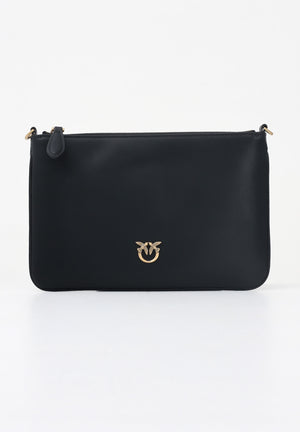 PINKO Pochette Classic Flat Love Bag Simply nera da donna 100455A0F1 Z99Q PINKO 