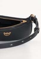 PINKO Borsa a spalla Half Moon nera da donna 103538A0F1 Z99Q PINKO 