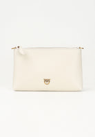 PINKO Pochette Flat Horizontal Mini panna da donna 104277A0F1 Z14Q PINKO 