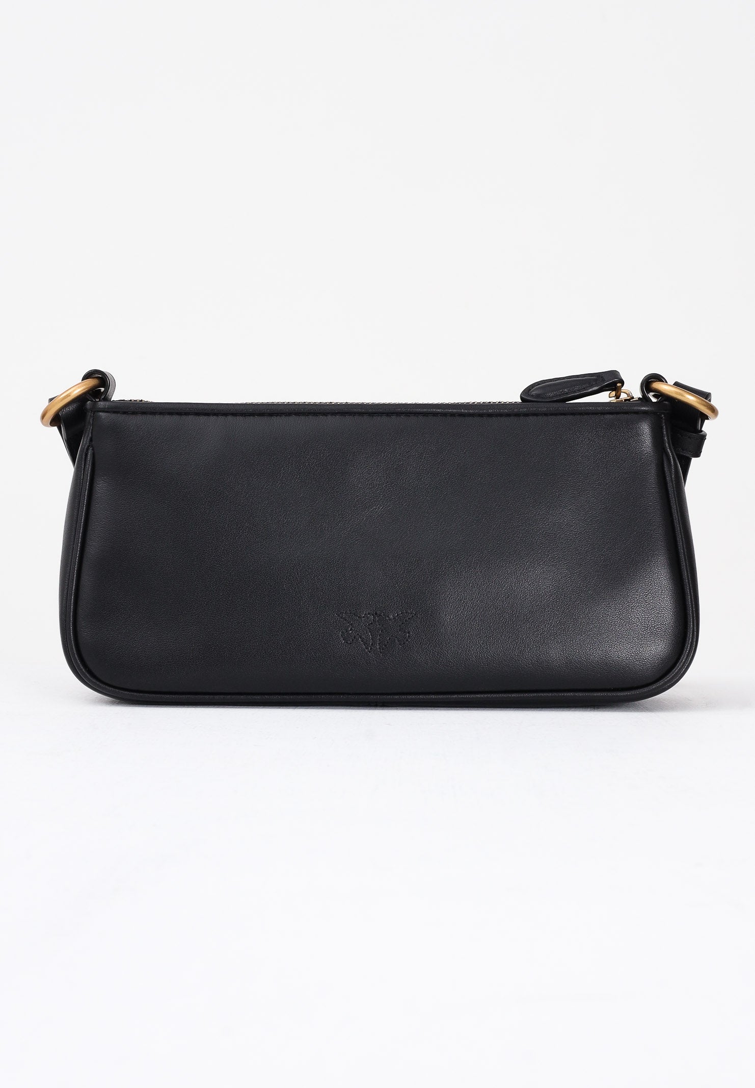 PINKO Borsa a spalla MINI HALF MOON BAGUETTE nera da donna 105069A0QO Z99Q PINKO 
