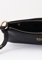 PINKO Borsa a spalla MINI HALF MOON BAGUETTE nera da donna 105069A0QO Z99Q PINKO 