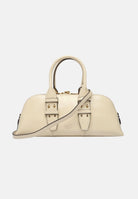 PINKO Borsa a mano LOVE ONE POCKET C panna da donna con lucchetto decorato dall'iconico logo Love Birds<BR/> 105334A0QO Z14Q PINKO 