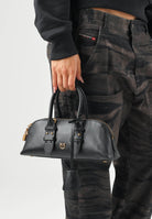 PINKO Borsa LOVE ONE POCKET C Nero-Antique Gold, da donna con chiusura Love Birds 105334A0QO Z99Q PINKO 