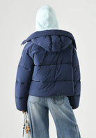 PINKO Giubbotto IMPASTO  blu giacca mari blu, colore basico blu, donna. 105656A39J F92 PINKO 