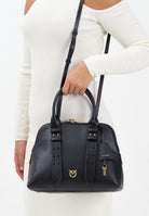 PINKO Borsa a mano Escape nera da donna  dalla texture liscia 105906A0QO Z99Q PINKO 