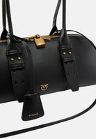 PINKO Borsa a spalla Escape Bag Horizontal nera da donna 106169A0QO Z99Q PINKO 