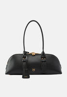 PINKO Borsa a spalla ESCAPE BAG HORIZONTAL nera da donna con chiusura a doppio cursore<BR/> 106169A0QO Z99Q PINKO 