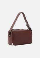 PINKO Borsa a spalla HALF MOON  castano intenso-marrone per donna con tracolla regolabile e dettaglio metallico frontale. 106761A3CX L88N PINKO 