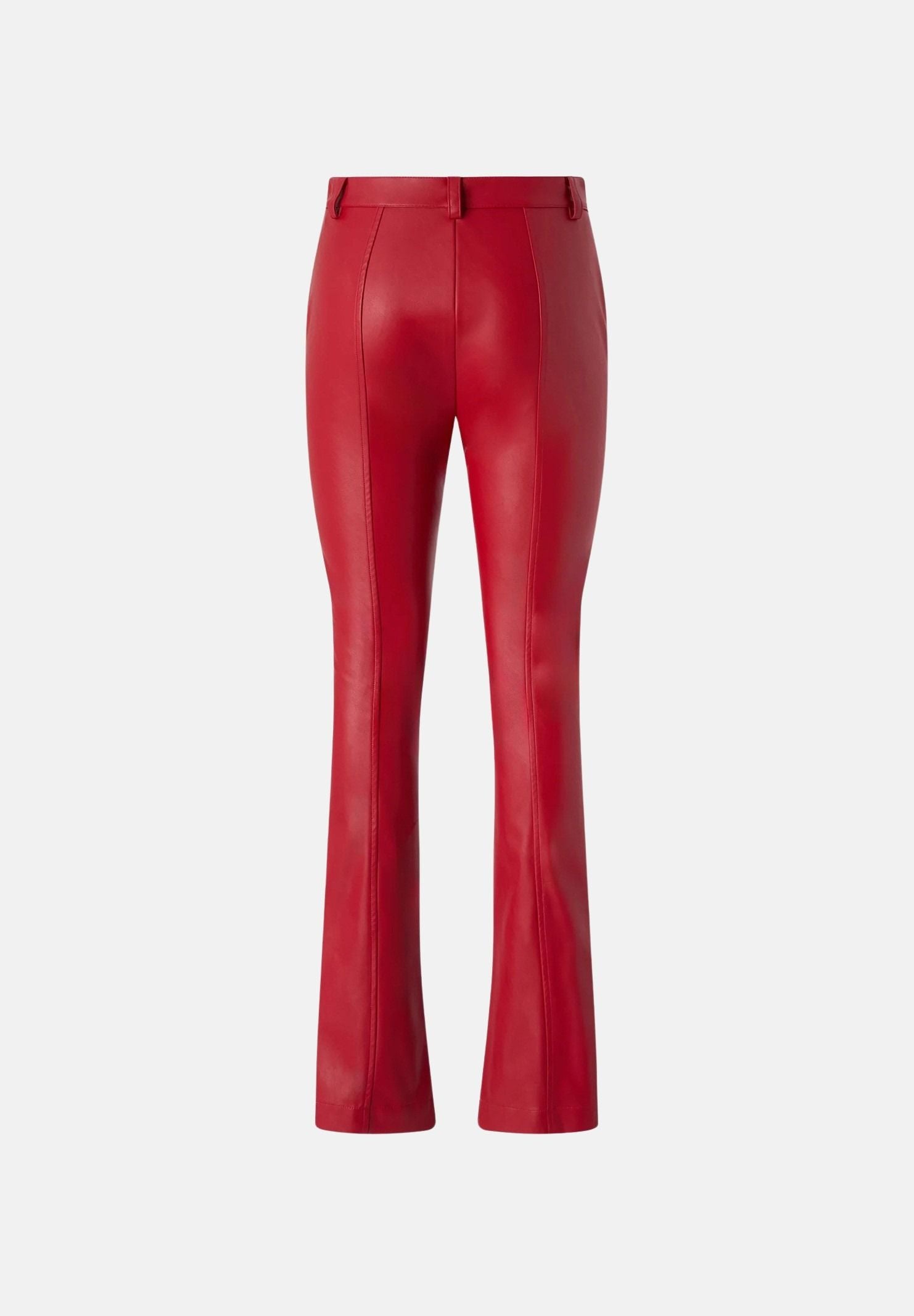 PINKO Pantaloni FLARE  rosso-rosa porpora da donna. 107127A3EQ R45 PINKO 