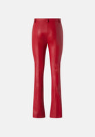 PINKO Pantaloni FLARE  rosso-rosa porpora da donna. 107127A3EQ R45 PINKO 