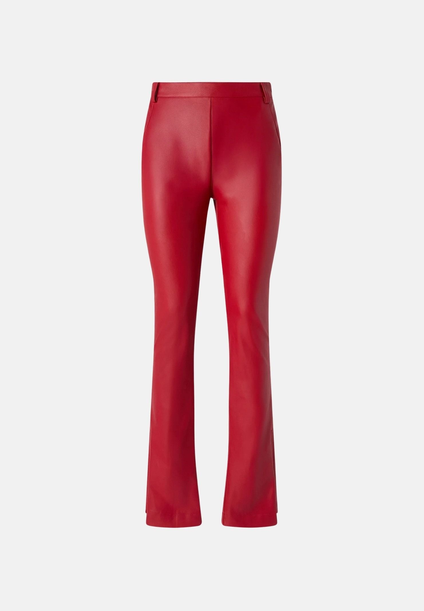 PINKO Pantaloni FLARE  rosso-rosa porpora da donna. 107127A3EQ R45 PINKO 
