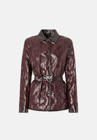 PINKO Giacca-camicia DIPLADENIA.  testa di moro da donna 107163A3FI L72 PINKO 