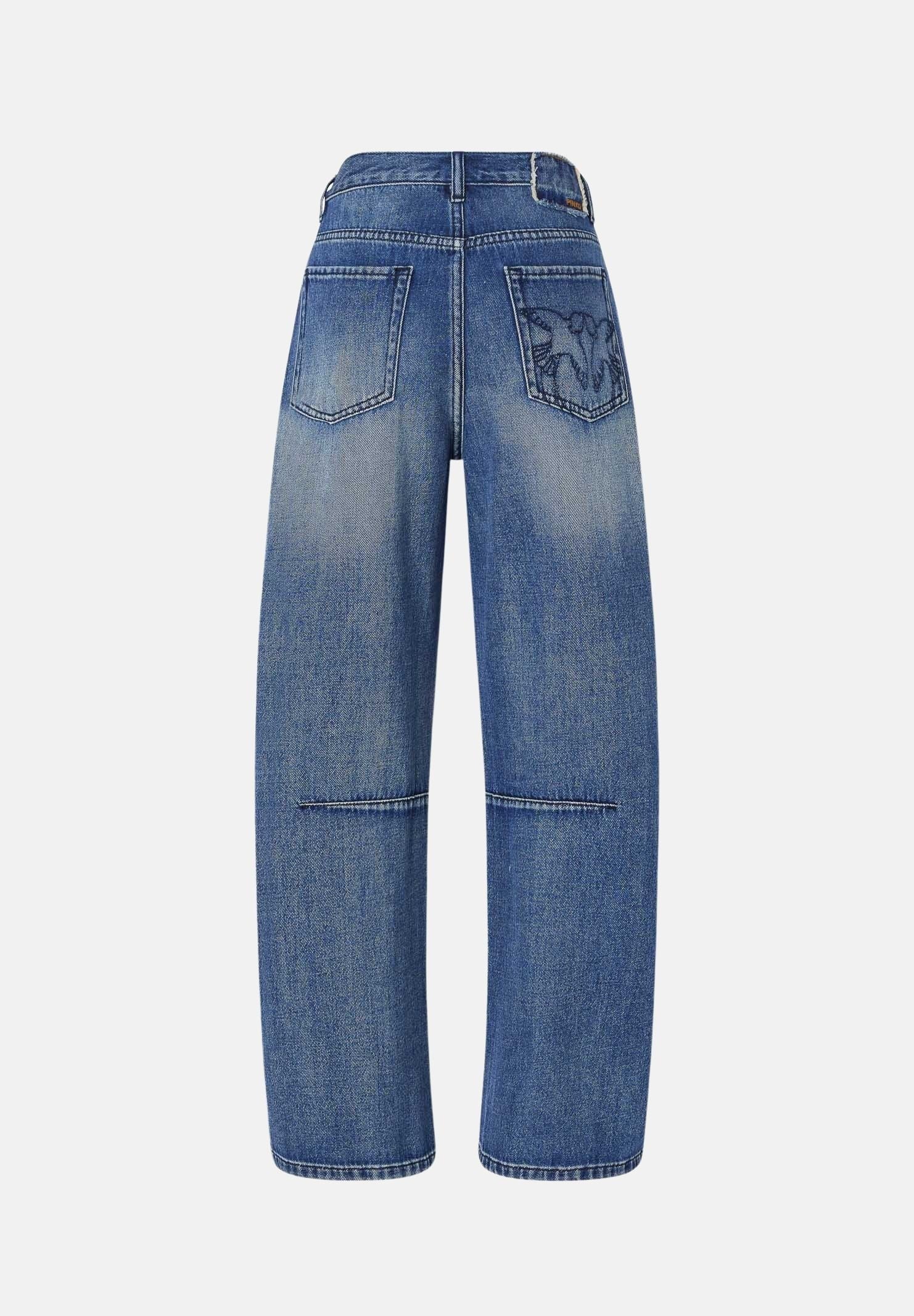 PINKO Jeans EMMA EGG  lavaggio Medio blu da donna 107196A3GL PJC PINKO 