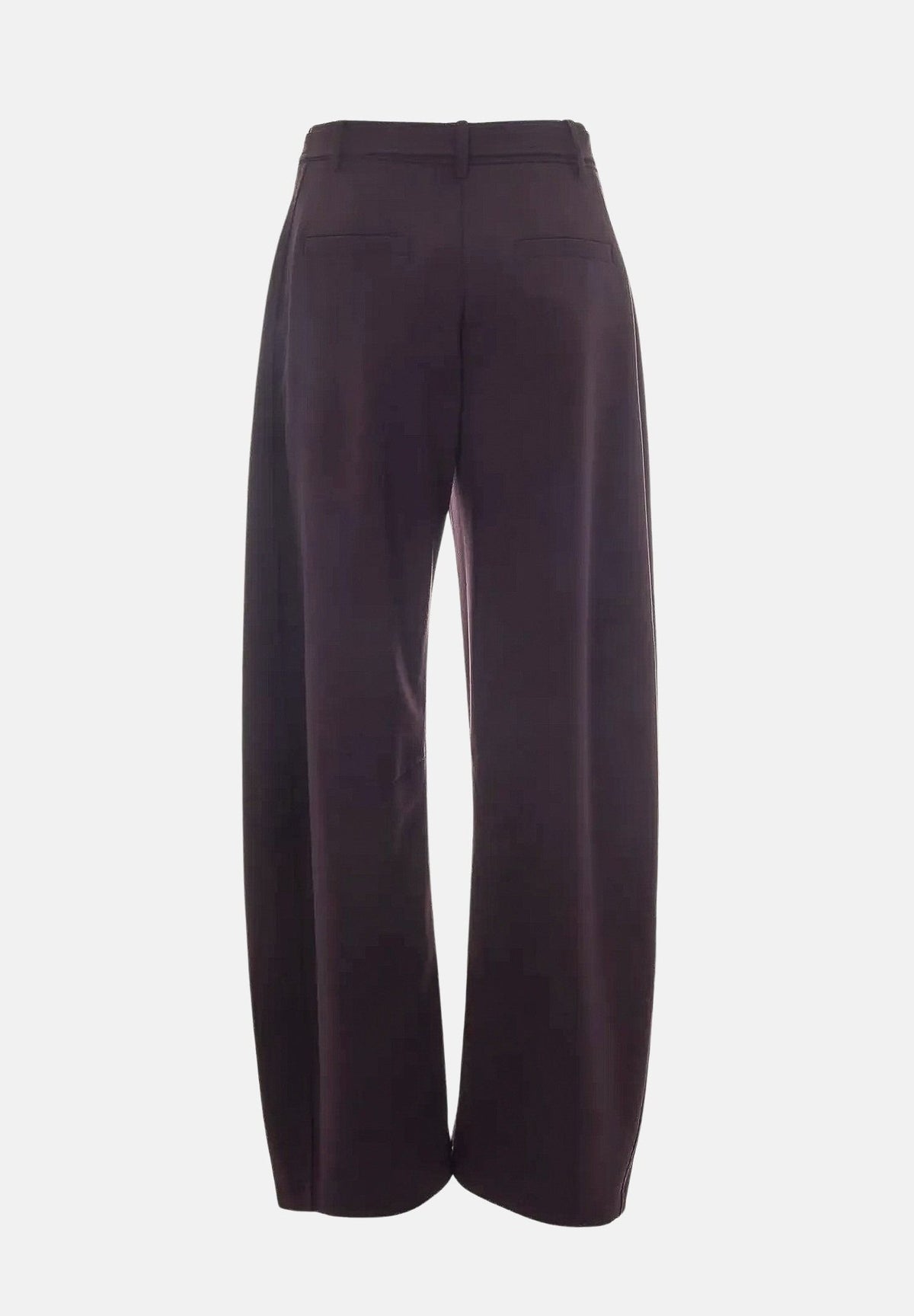 PINKO Pantaloni  NEW LEXY  bordeaux scuro da donna con cintura e fibbia Love Birds Diamond Cut. 107201A18E RR7 PINKO 