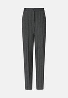 PINKO Pantaloni PLEIONE in misto lana multigrigio da donna con fantasia a piega <BR/> 107264A3FF IN4 PINKO 