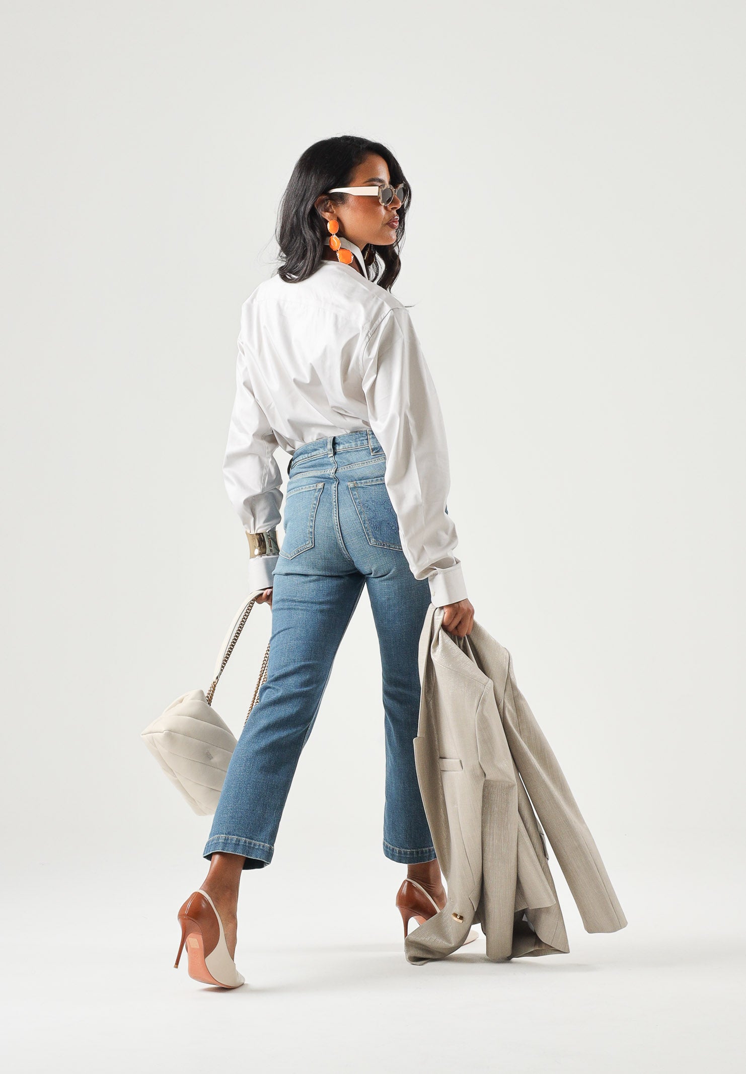 PINKO Jeans SUE  Lavaggio Medio blu da donna con effetto sfumato 107385A3KA PJD PINKO 