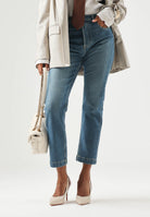 PINKO Jeans SUE  Lavaggio Medio blu da donna con effetto sfumato 107385A3KA PJD PINKO 