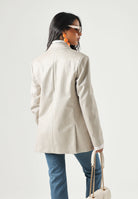 PINKO Blazer  DOPPIOPETTO METALLIZZATO multi beige e oro da donna 107421A3G4 CH3 PINKO 